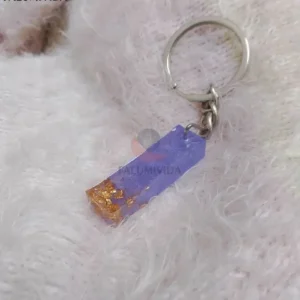 Letter "I" Resin keychain
